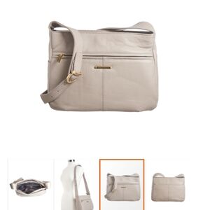 Stone Mountain Accessories Cream Crossbody Bag